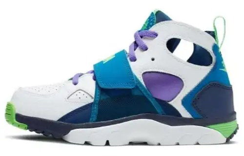 Nike Air Trainer Huarache Blue Void Psychic Purple Scream Green PS
