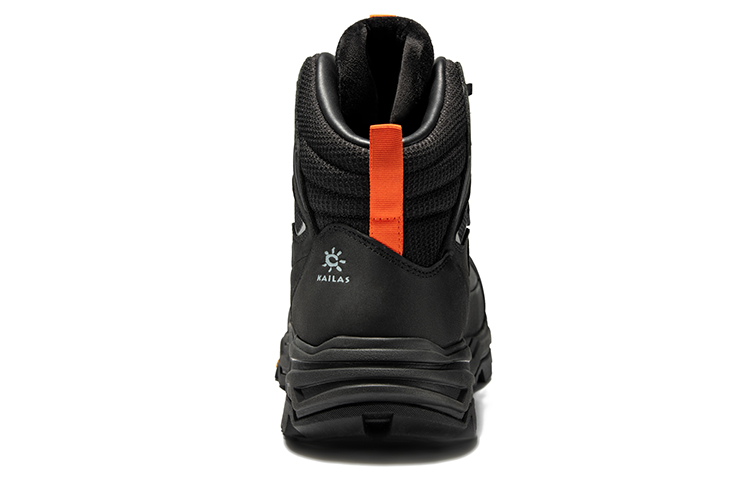 KAILAS N53 2 FLT Collection Non Slip And Waterproof Mid top Outdoor Snowfield Mountaineering Shoes Men’s Ink Black