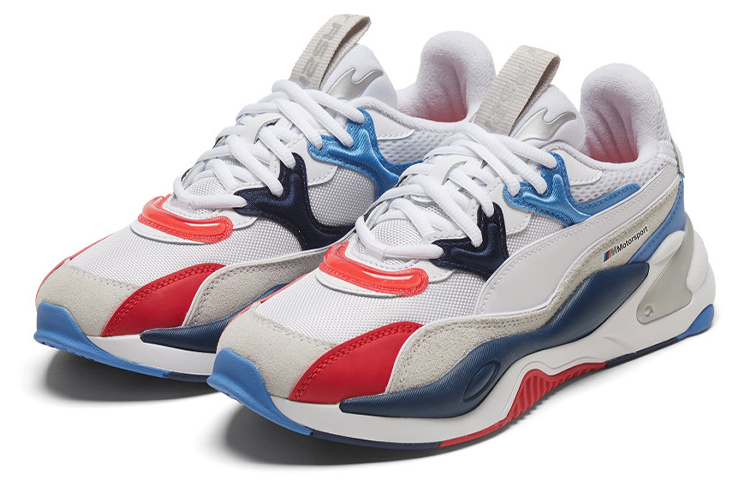 Кроссовки PUMA RS-2K Bmw Motorsport (красно-белые) — фото 3