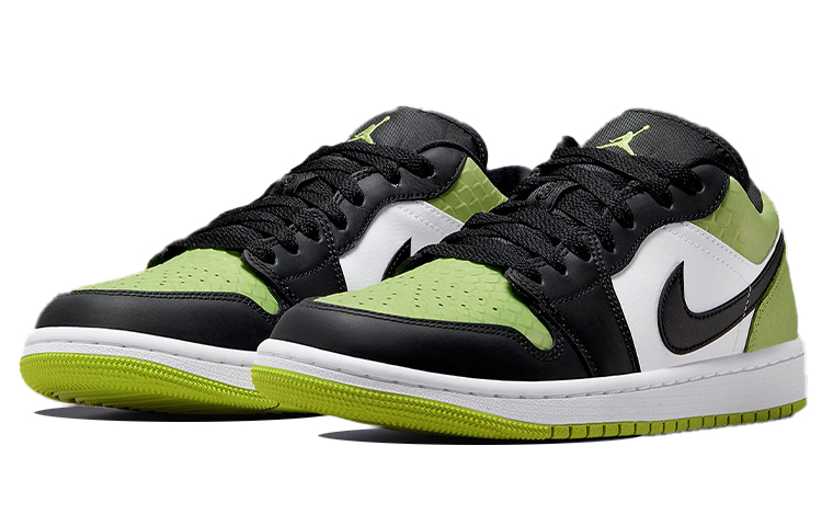 Air Jordan 1 Low Se ‘Vivid Green Snakeskin’ Women’s