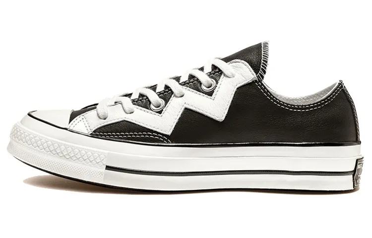 Converse Chuck 1970s Mission V Low Top White Jagged Stripe 'Black White' Women's