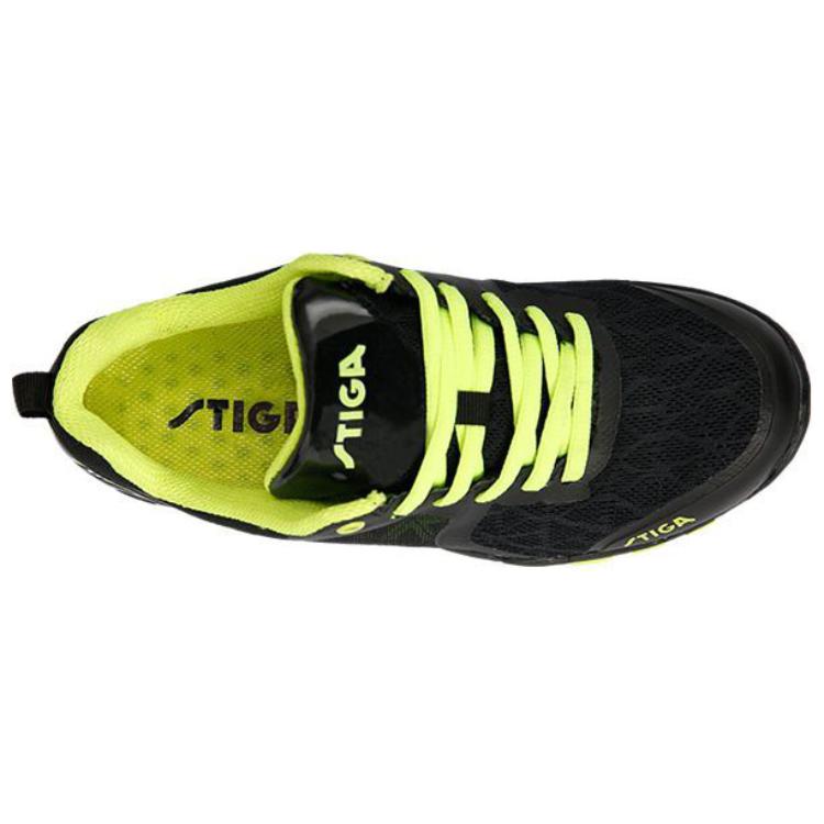 Stiga Cushioning, Wear Resistant Low top Training Shoes Unisex Black Green