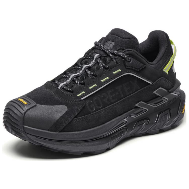 KOLON SPORT MOVE ALPHA Slip Resistant Abrasion Resistant Low top Hiking Shoes Unisex Black