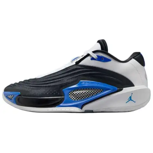 Jordan Luka 3 Slip Resistant Abrasion Resistant Low top Basketball Shoes Unisex Black White