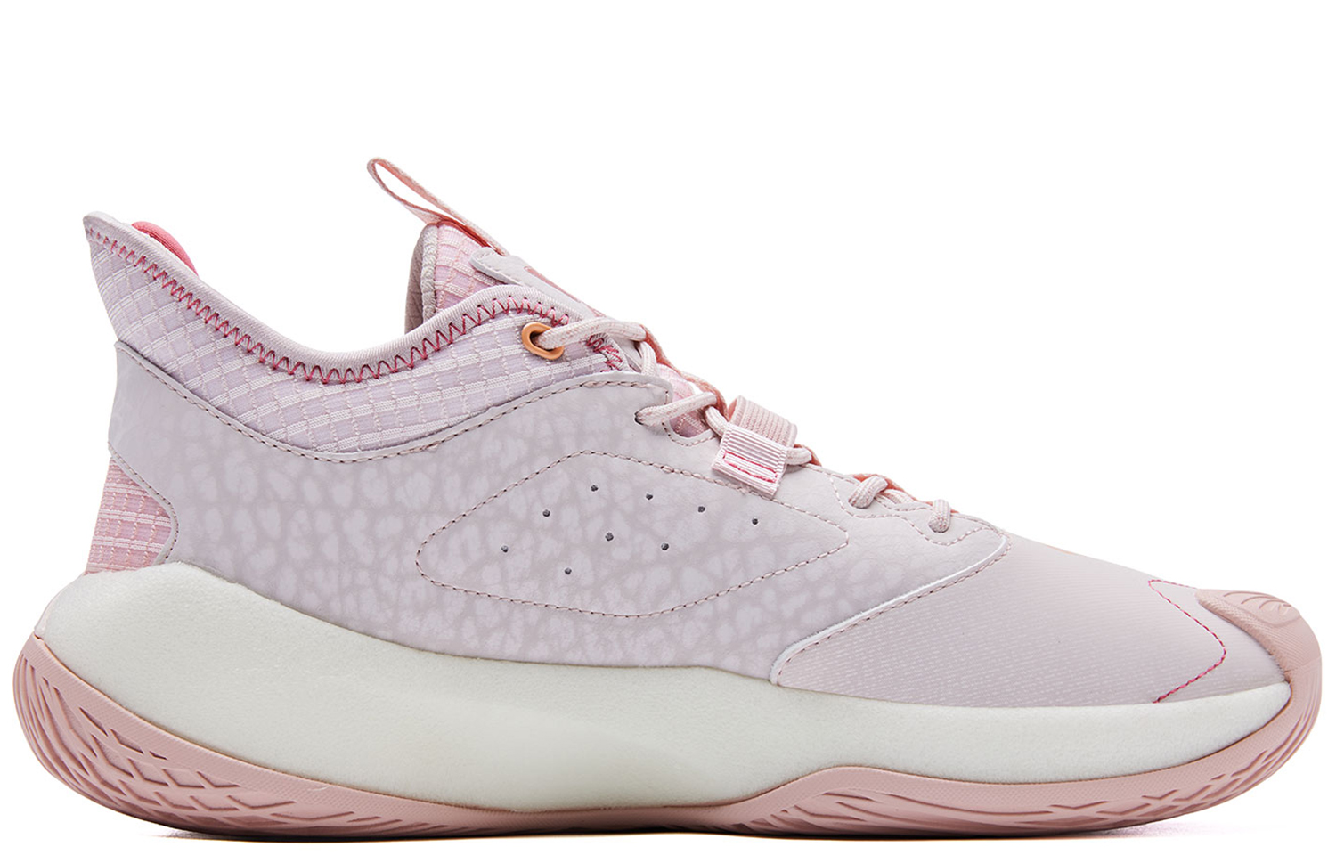 PEAK Basketball Shoes Men’s Low Top Rose Pink