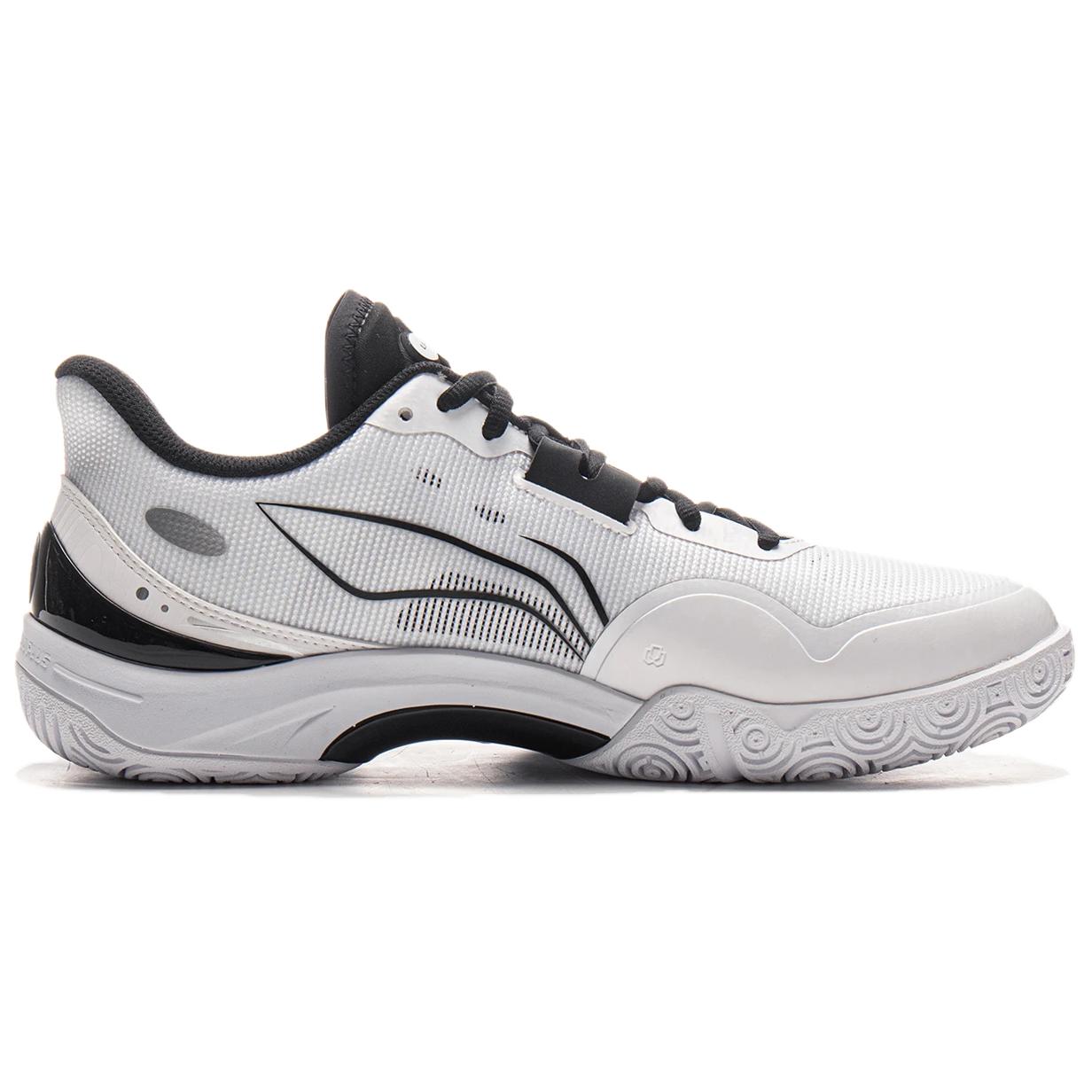 Li Ning Abrasion Resistant, Breathable, Lightweight Low top Training Shoes Unisex Black White