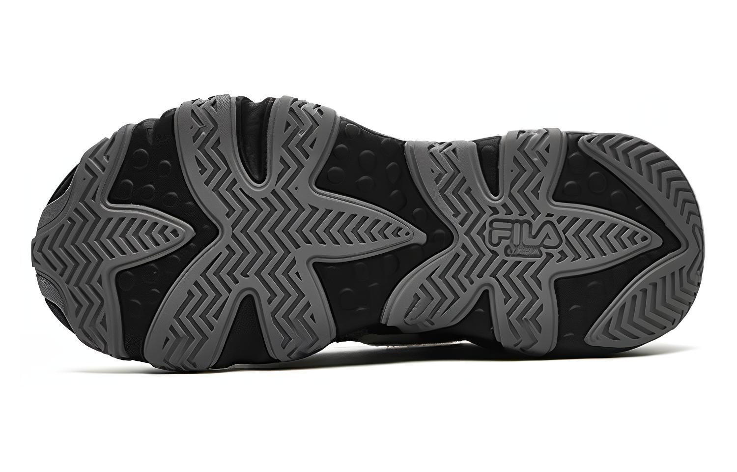 Женские кеды Fila FUSION STARFISH CANVAS (черно-белые) — Чёрный / белый — фото 6