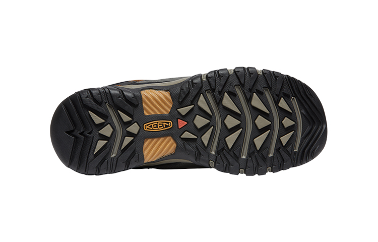 KEEN Targhee 3 WP Cushioning Anti-Slip And Wear-Resistant Low-Top Outdoor Hiking Trekking Shoes Men's Jasper