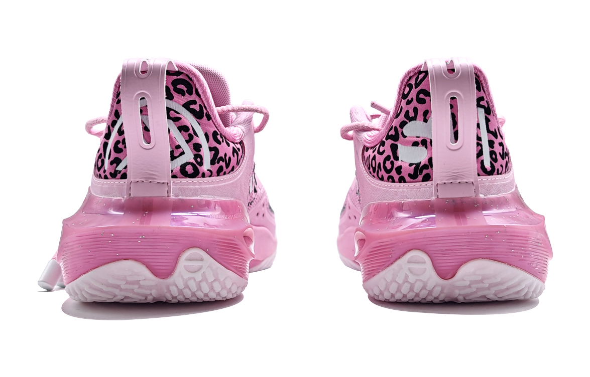 Li Ning Speed 11 Abrasion Resistant Slip Resistant Low top Basketball Shoes Unisex Pink