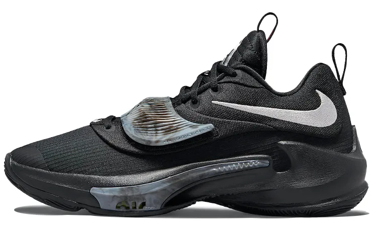 Nike Zoom Freak 3 'Black Metallic Silver'
