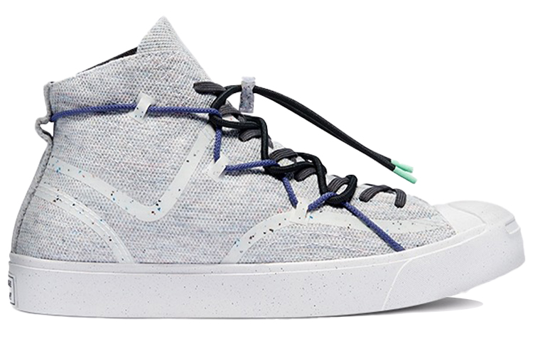 Кеды Converse Jack Purcell (серо-белые) — Серый / белый — фото 2