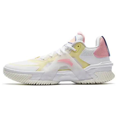 Anta Airspace 5 Cushioning Slip Resistant Abrasion Resistant Anti Rollover Low top Cement Killer Basketball Shoes Men's