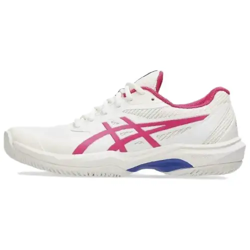 ASICS Game Textile, Artificial Leather Cushioning Slip Resistant Abrasion Resistant Breathable Low top Tennis Shoes