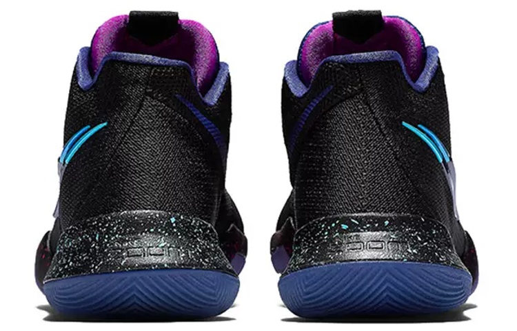 Мужские кроссовки Nike Kyrie 3 (черные) — 梦幻黑/蓝/紫 — фото 3
