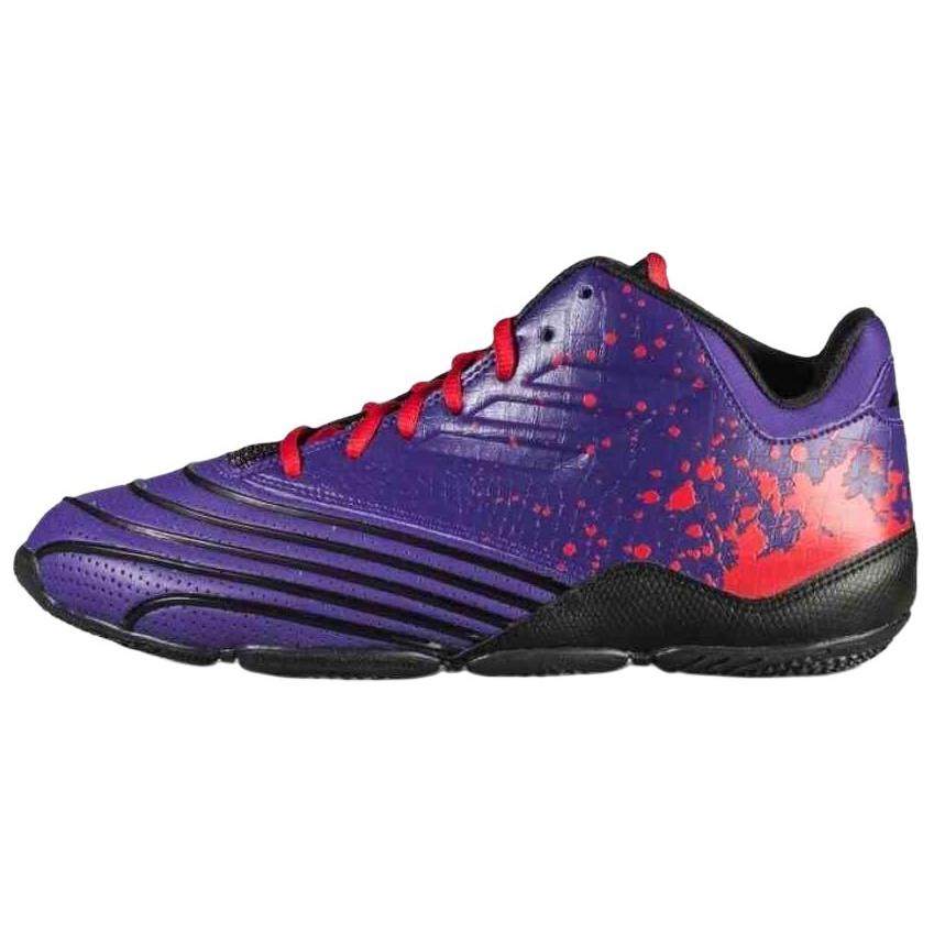 Adidas Return Of The Mac Slip Resistant Abrasion Resistant Low top Basketball Shoes Men’s Imperial Purple