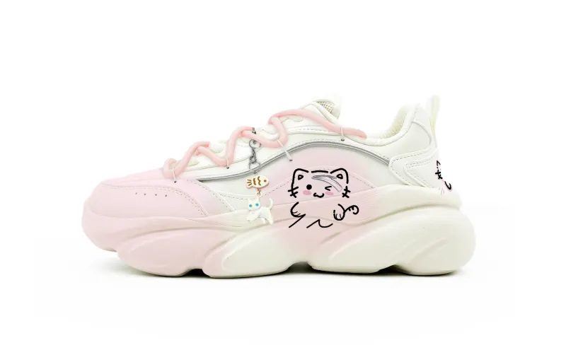 Anta Claw Low top Chunky Sneakers Women's Pink
