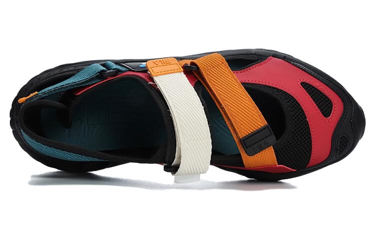 Мужские сандалии Fila FILA FUSION CONCH SANDAL (черно-оранжевые) — фото 3