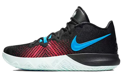 Nike Flytrap Kyrie Black Blue Red Irving Simple Lace Lace Mesh Shoe Low Top Practical Basketball Shoes Men and Women Black and Red