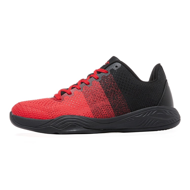 VOIT Basketball Shoes Men’s Low Top Black/Ice Red