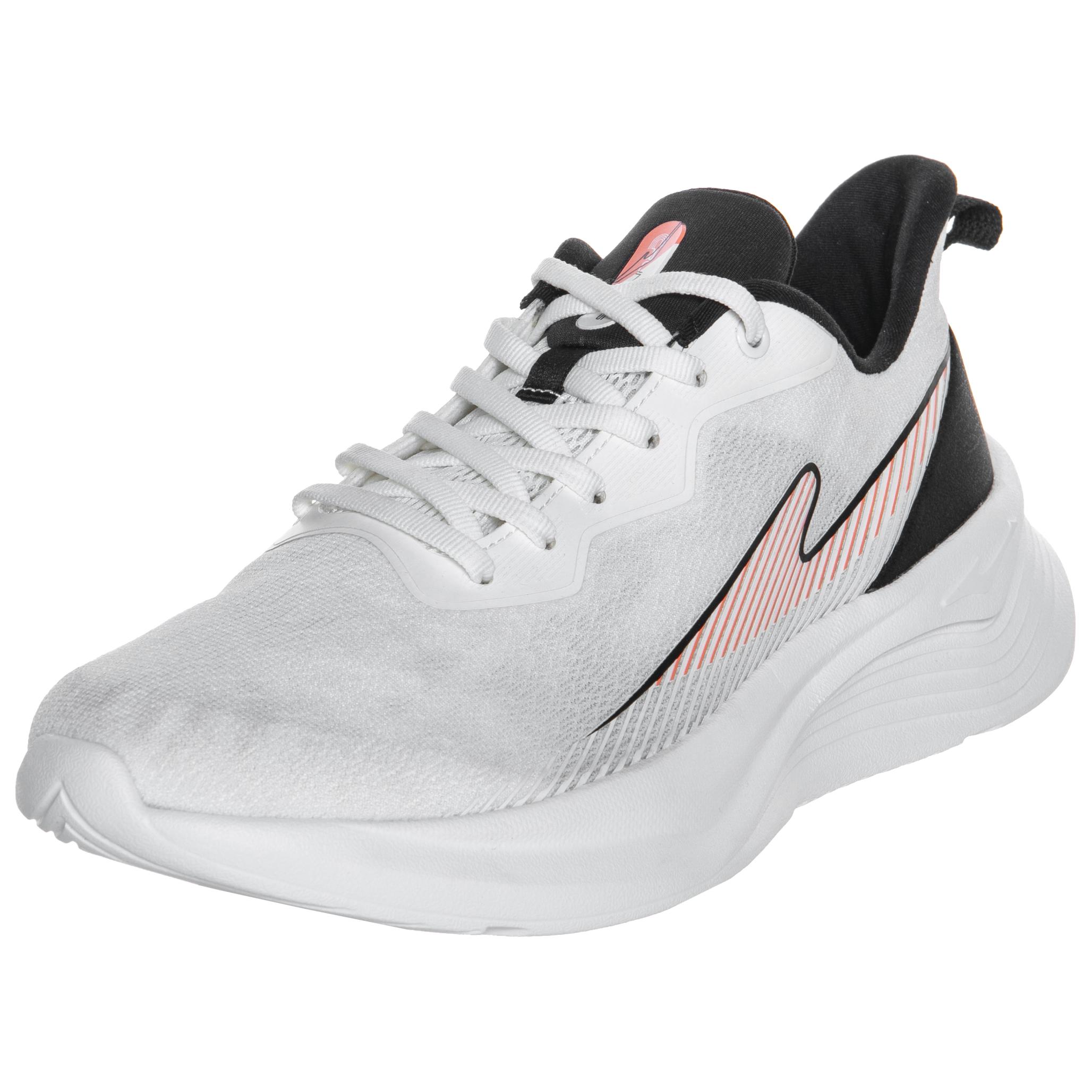 Erke Cushioning Lightweight Low top Training Shoes Men’s White Black