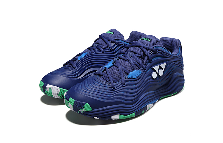 YONEX SHTF5 Wear resistant And Lightweight Low top Tennis Shoes Unisex Navy Blue