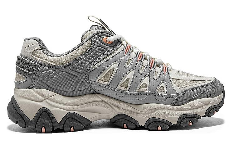 Skechers DLites Training Shoes ‘Grey Beige Orange’ Women’s