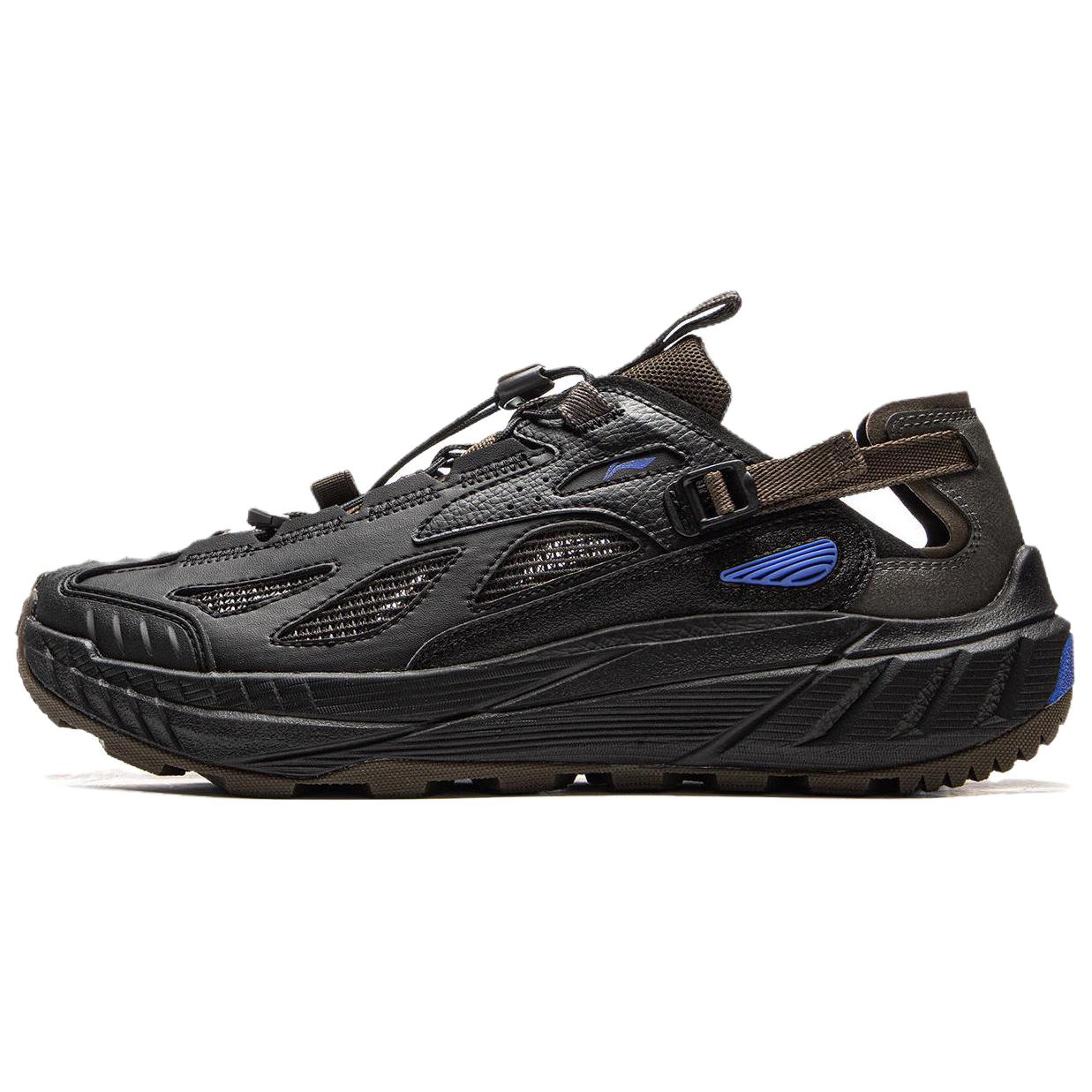Li Ning Outdoor CF Tracing Breathable, Abrasion Resistant, Anti Collision River Trekking Shoes Men’s Black