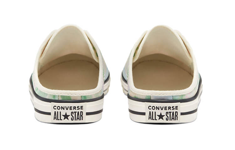 Женские сабо Converse Chuck Taylor All Star Dainty Mule (зелено-белые) — Зелёный / белый — фото 4