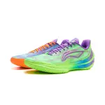 Li Ning Liren 5 V2 Basketball Shoes Men's Low Top Neon Green Purple