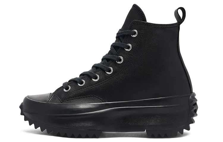 Run Star Converse Hike High 'Triple Black'