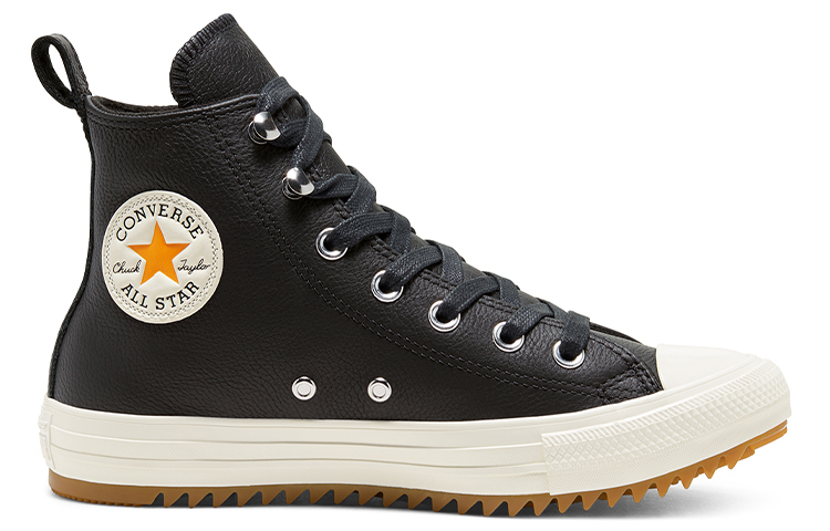 Женские кеды Converse Chuck Taylor All Star Hiker (черные) — Чёрный — фото 2