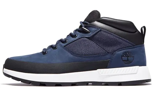 Timberland Sprint Trekker Mountaineering & Hiking Shoes Men's Mid Top Marine Blue