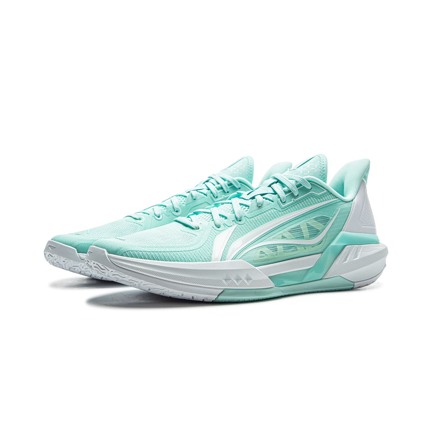 Li Ning Light Speed 3 Low top Basketball Shoes Men’s Island Blue White