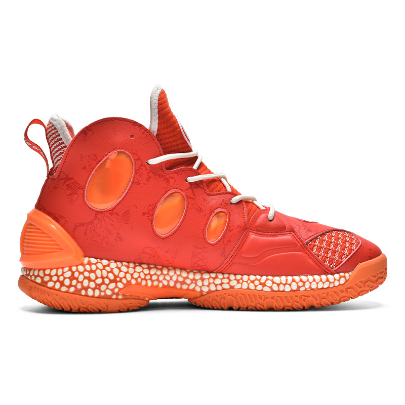 IVERSON Balance Abrasion Resistant High top Mismatched Performance Basketball Shoes Unisex