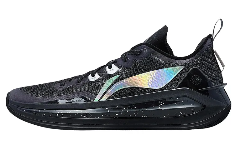 Li Ning Liren 3 V2 Obsidian Low top Performance Basketball Shoes Sports Shoes Unisex Black
