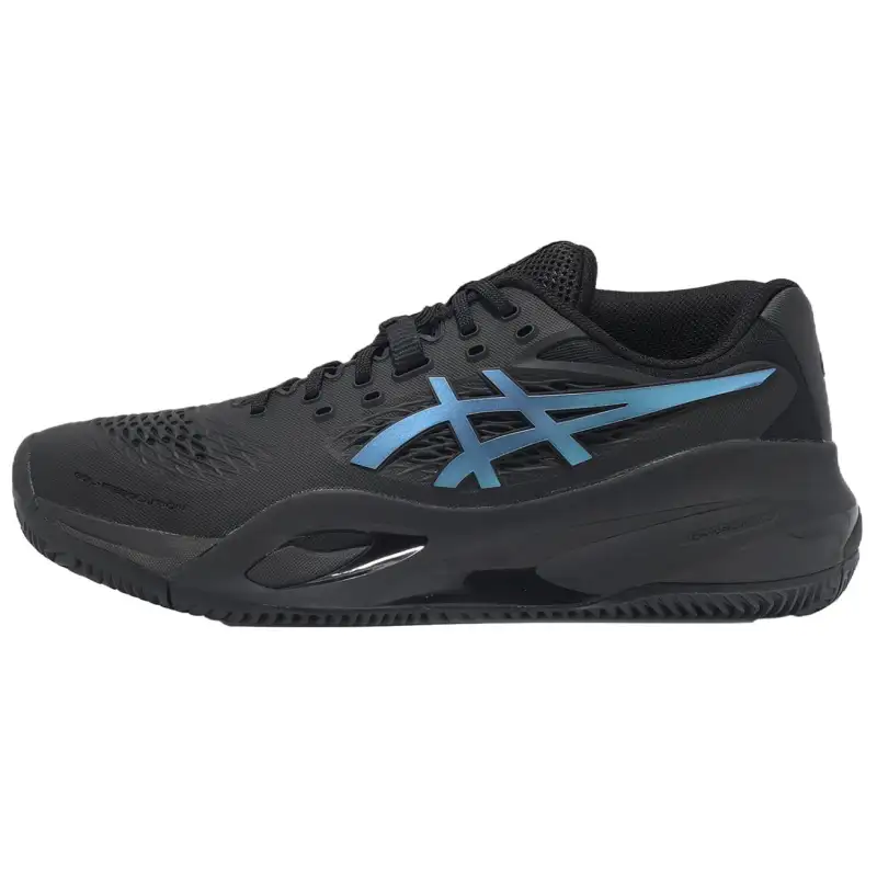 Asics GEL RESOLUTION X CLAY Cushioning Breathable Support Low top Tennis Shoes Unisex Black