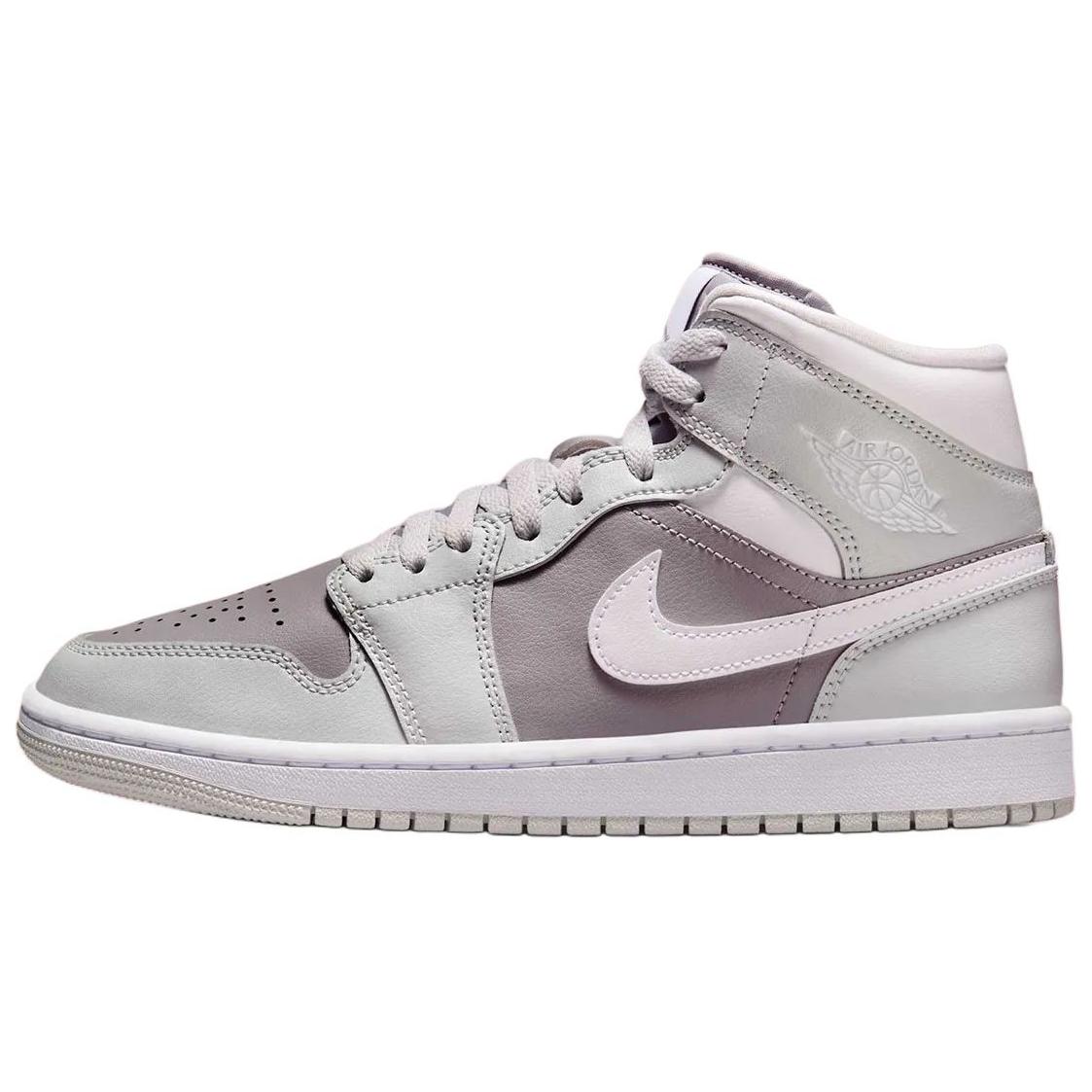 Jordan 1 Mid Photon Dust Atmosphere Grey Women’s