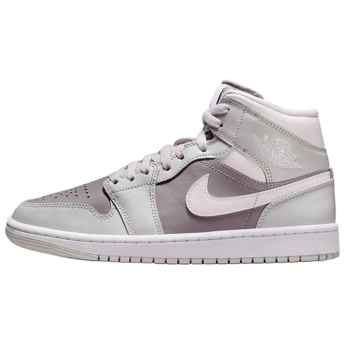 Jordan 1 Mid Photon Dust Atmosphere Grey Women's