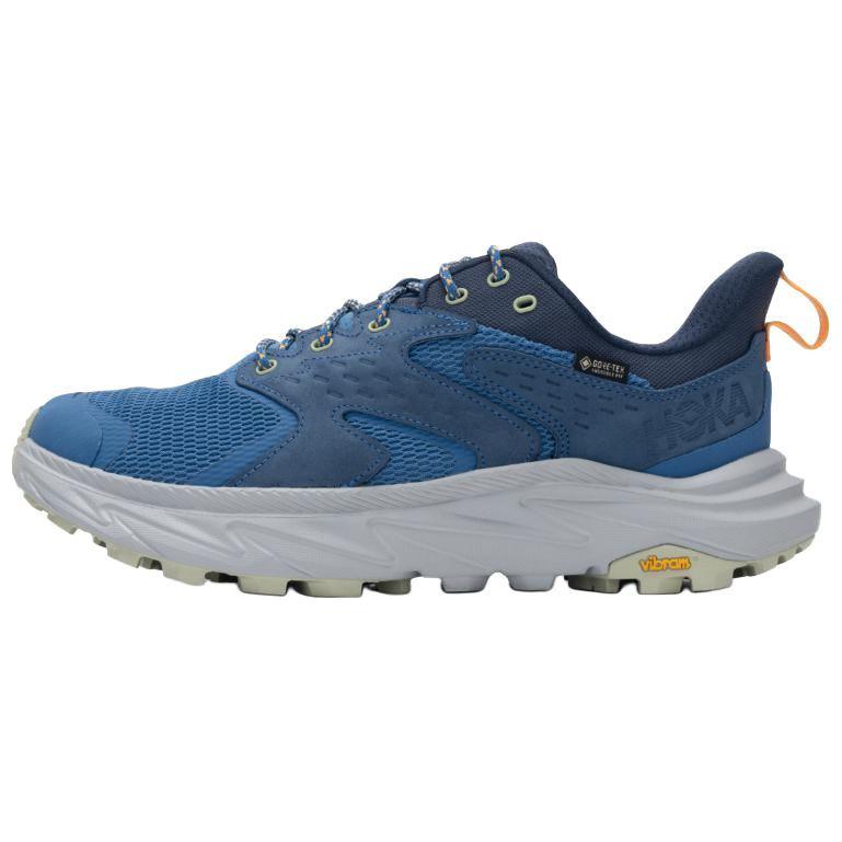 HOKA ONE ONE Anacapa Slip Resistant Abrasion Resistant Low top Hiking Shoes Men’s Blue