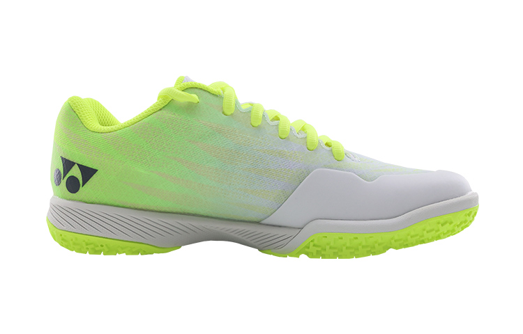 YONEX POWER CUSHION AERUS Fabric Low top Badminton Shoes Unisex Yellow Gray Wide Fit