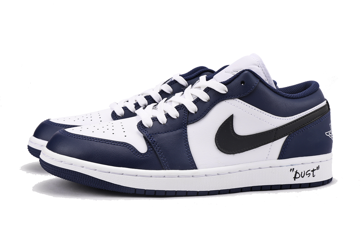 Jordan Air Jordan 1 Vintage Basketball Shoes Women’s Low Top White Blue