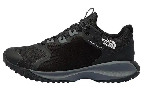 THE NORTH FACE Fabric Comfortable Cushioning Slip Resistant Abrasion Resistant Breathable Low top Outdoor Shoes Men's