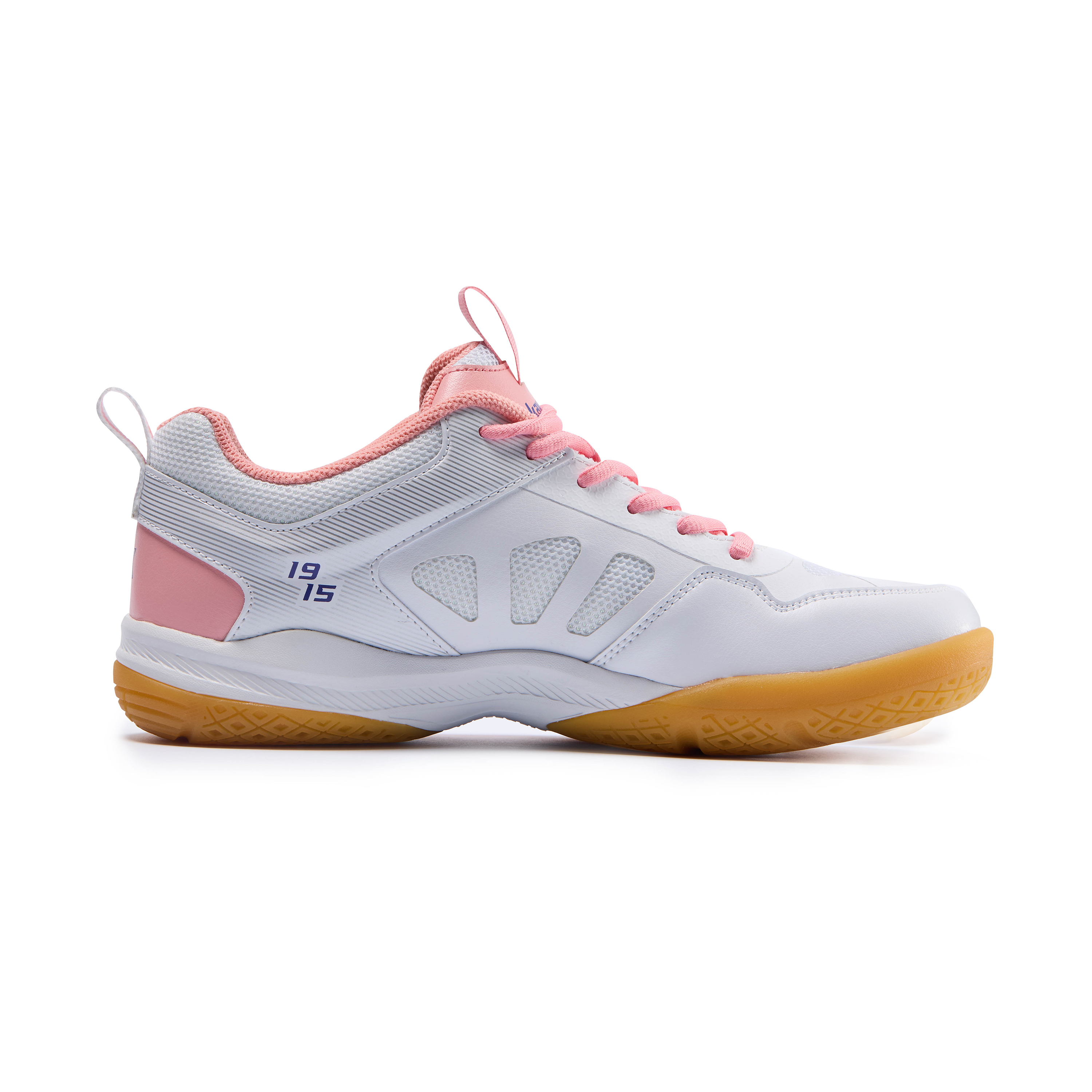 Kawasaki Cushioning Slip Resistant Breathable Low top Badminton Shoes Women’s White Pink