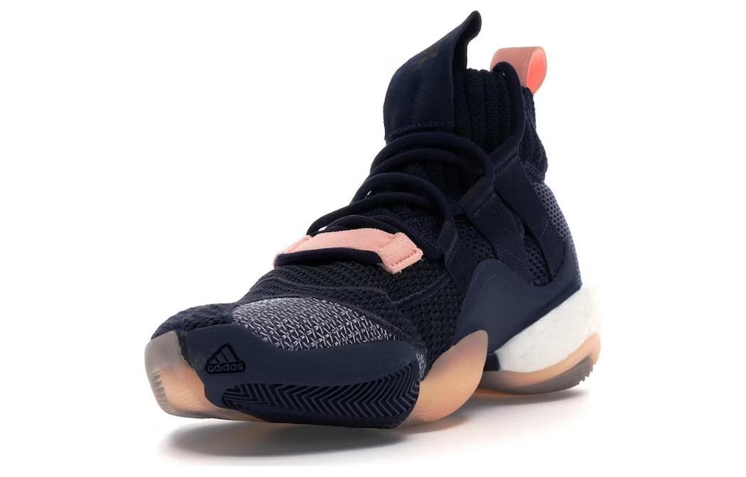 Мужские кроссовки adidas Crazy BYW X (сине-серые) — фото 4