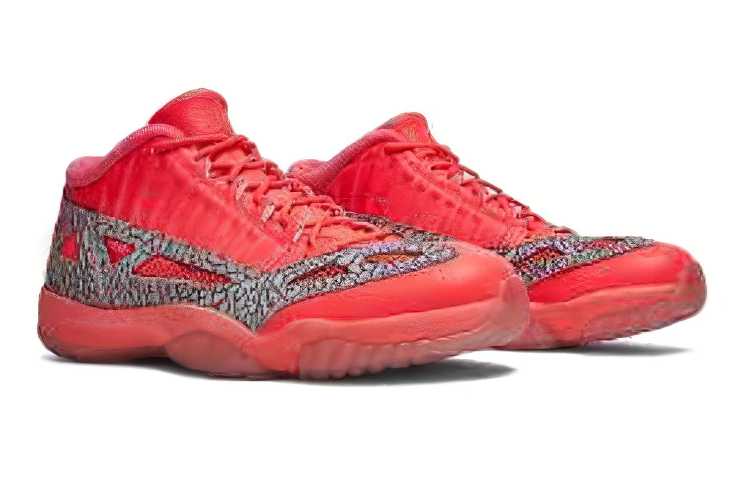 Jordan 11 Retro Low Ie Flash Crimson