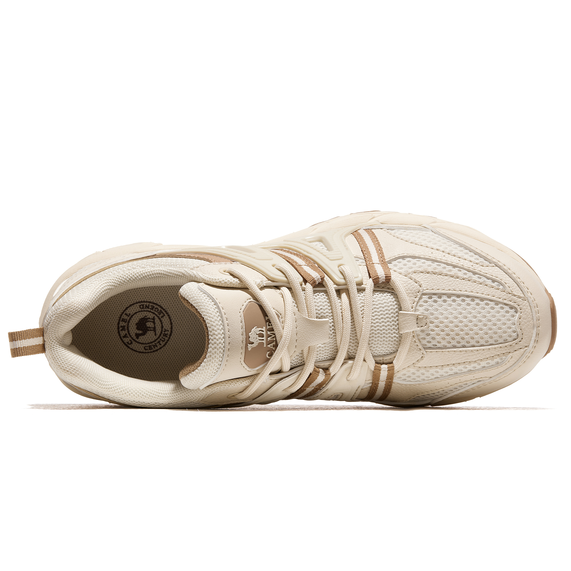 CAMEL Slip Resistant Abrasion Resistant Low top Mountaineering Shoes Women’s Beige