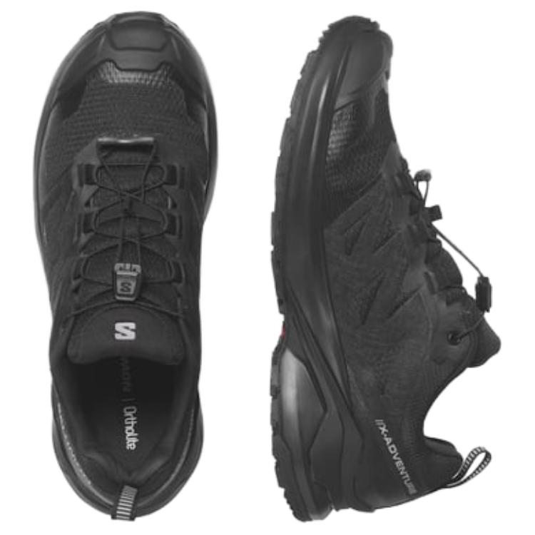 SALOMON X Adventure Slip Resistant Abrasion Resistant Balance Grip Low top Hiking Shoes Men’s Black