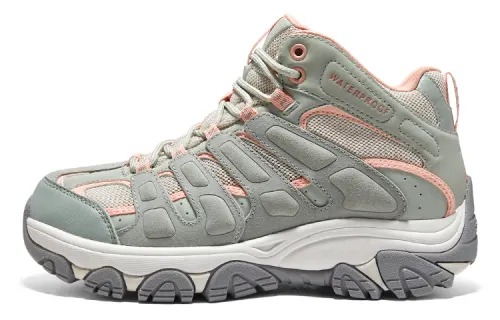Skechers Comfortable Mid top Outdoor Shoes Women's Mint Green