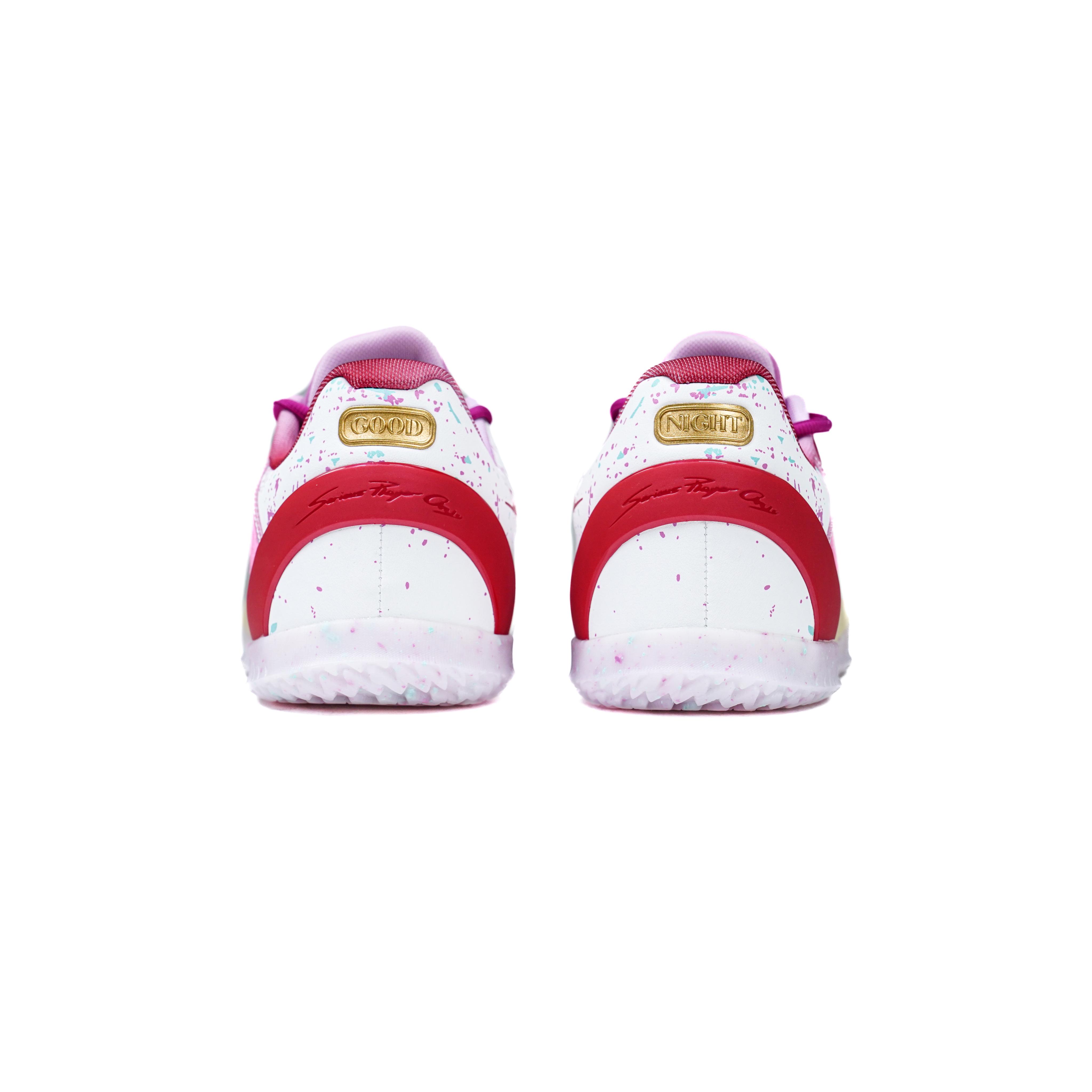 Serious Player Only Player 1 Low top Basketball Shoes Men’s White Pink