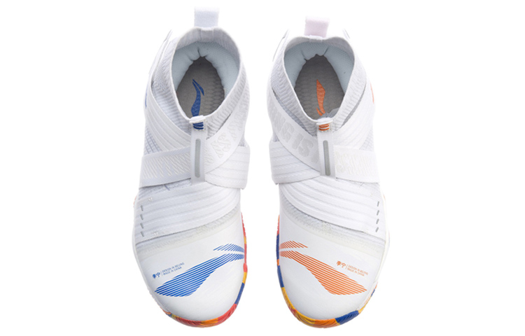 Li Ning Ranger 4 Generations PU Synthetic Leather Comfortable Cushioning Support High top